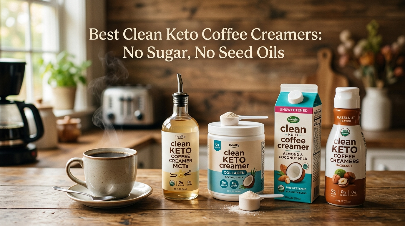 A-variety-of-the-best-clean-keto-coffee-creamers